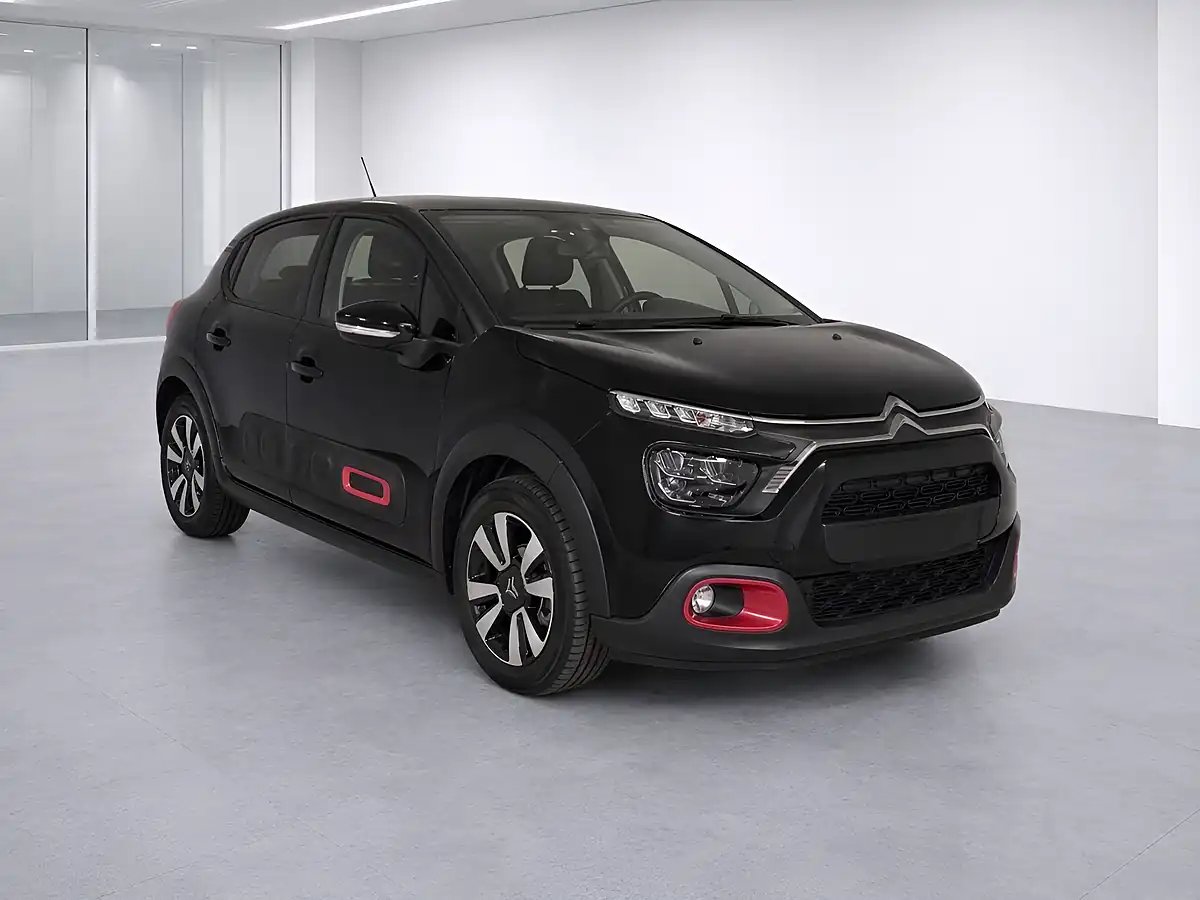 Used 2022 Citroen C3 C-Series Black - Front View