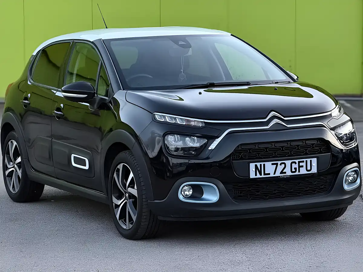 Used 2022 Citroen C3 Elle Black - Front View