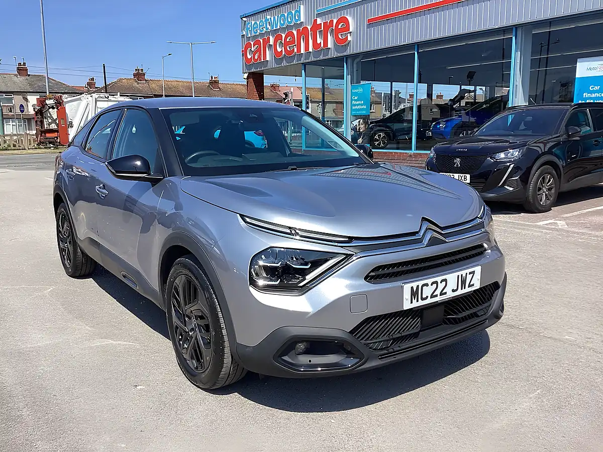 Used 2022 Citroen C4 Sense Plus Cumulus Grey Metallic - Front View