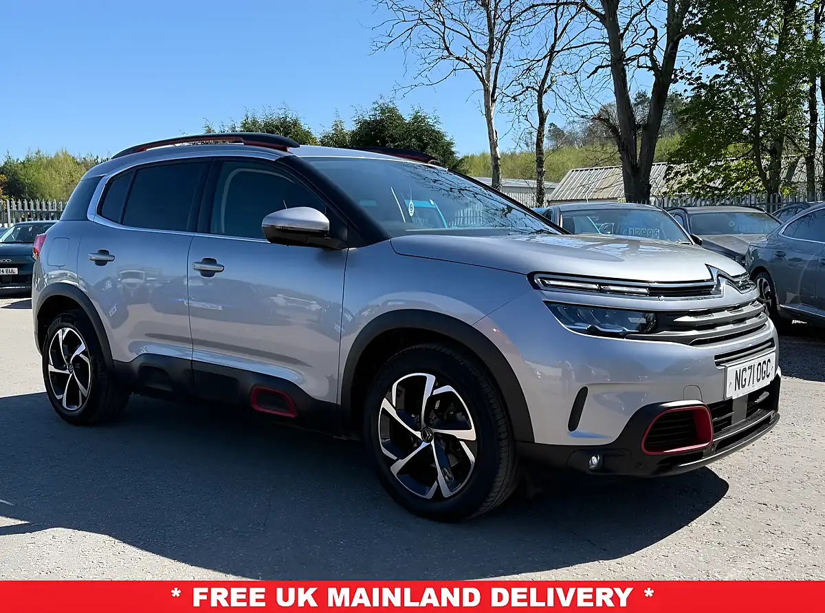 Used 2022 Citroen C5 Aircross Shine Cumulus Grey - Front View