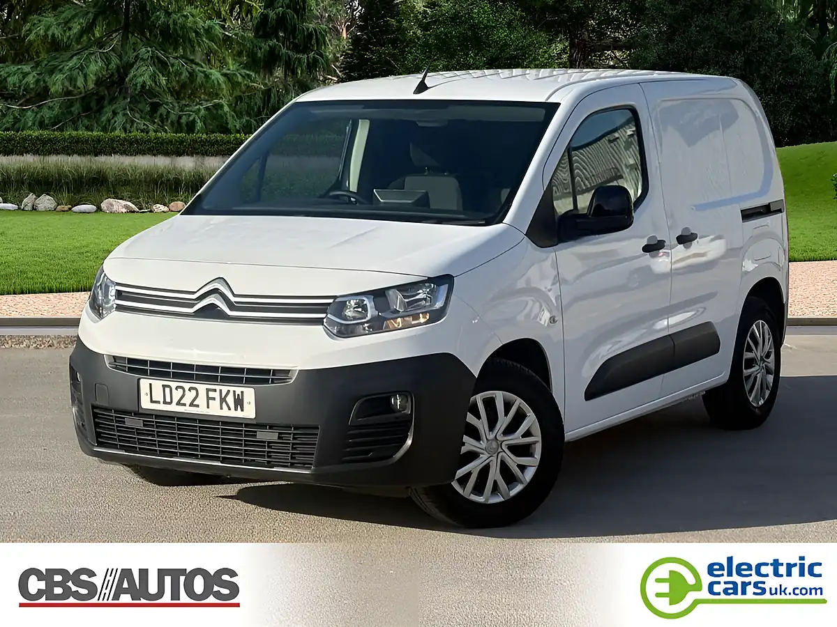 Used 2022 Citroen E-Berlingo Enterprise M Pro White - Front View