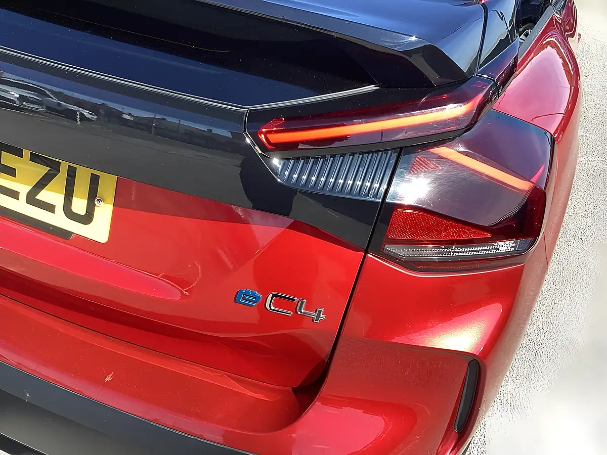 Used 2022 Citroen e-C4 Shine Plus Elixir Red Premium Metallic - Interior and Exterior details 13