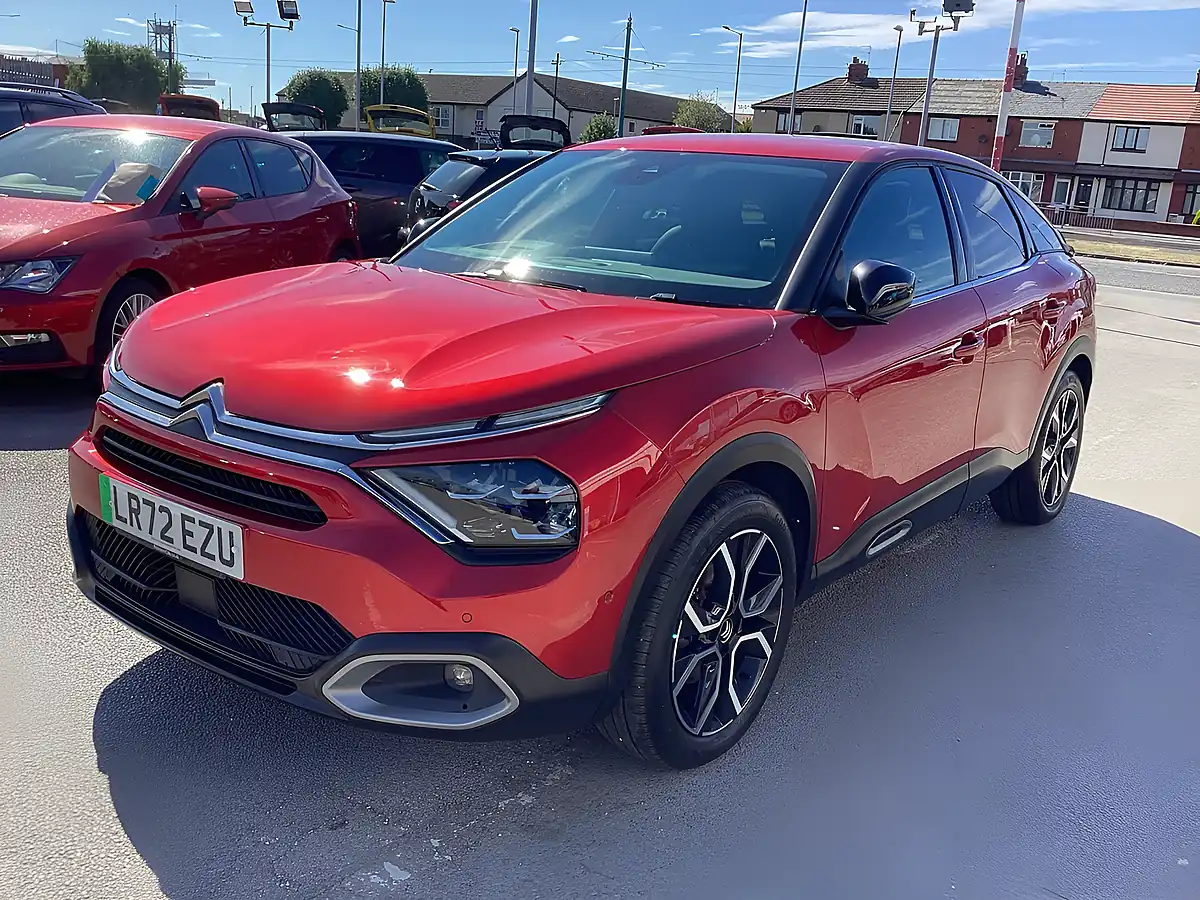 Used 2022 Citroen e-C4 Shine Plus Elixir Red Premium Metallic - Interior and Exterior details 7