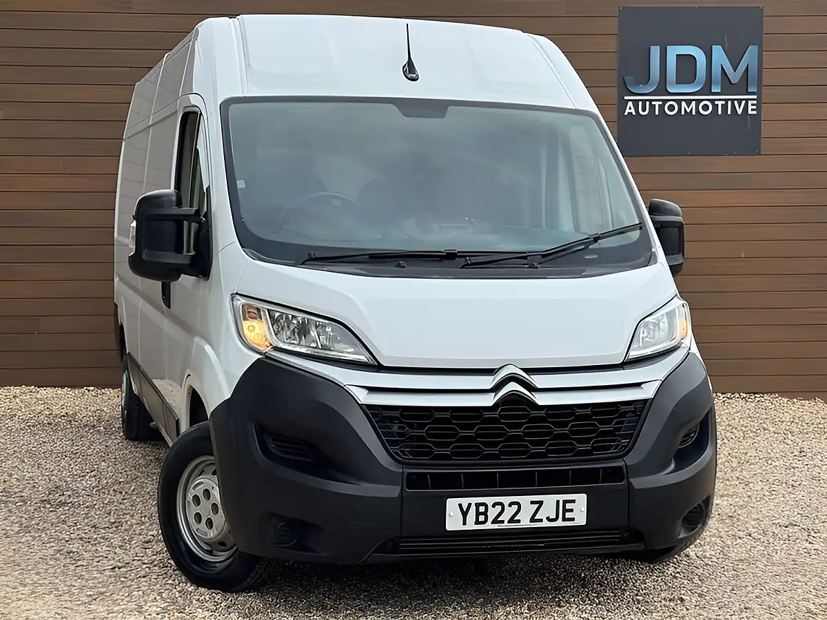 Used 2022 Citroen Relay 35 L3H2 Enterprise White - Front View