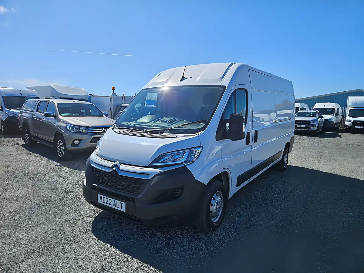 Used 2022 Citroen Relay 35 L3H2 Lwb White - Interior and Exterior details 4