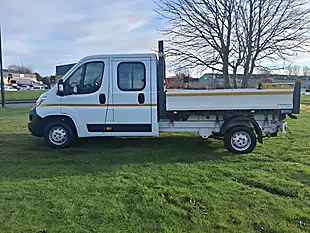 Used 2022 Citroen Relay 35 Plus Ready To Run Tipper Double Cab White - Interior and Exterior details 3