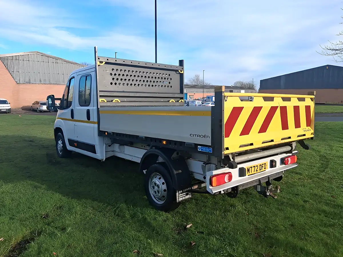 Used 2022 Citroen Relay 35 Plus Ready To Run Tipper Double Cab White - Interior and Exterior details 4