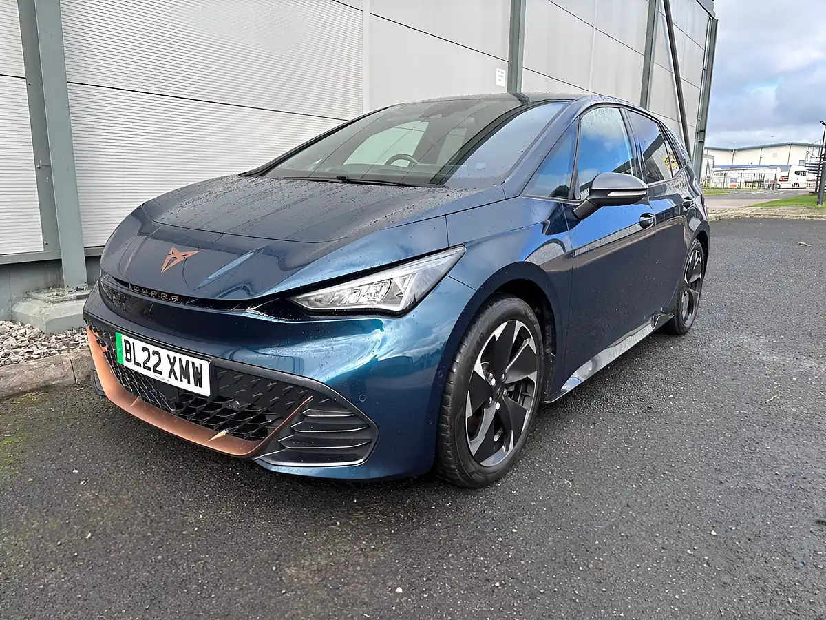 Used 2022 Cupra Born V2 Blue - Interior and Exterior details 5