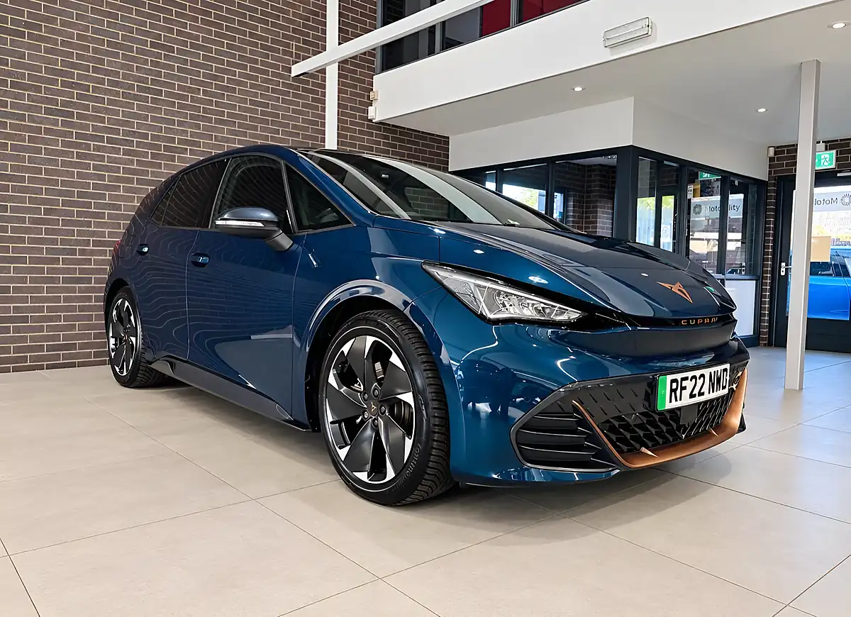Used 2022 Cupra Born V2 Blue - Interior and Exterior details 2