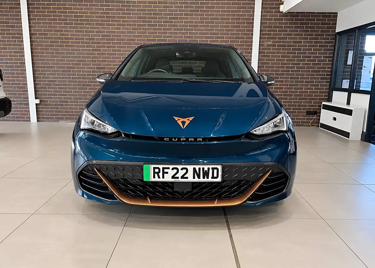 Used 2022 Cupra Born V2 Blue - Interior and Exterior details 3
