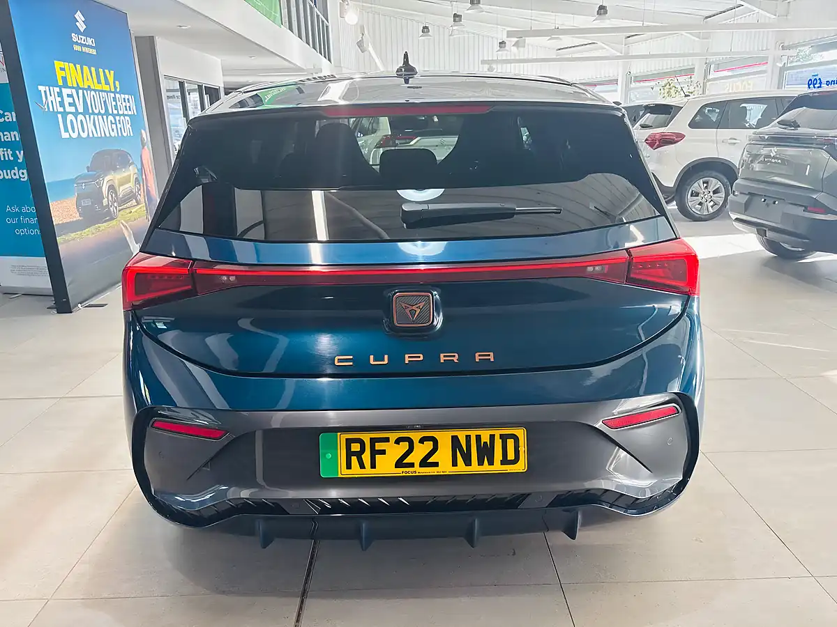 Used 2022 Cupra Born V2 Blue - Interior and Exterior details 4