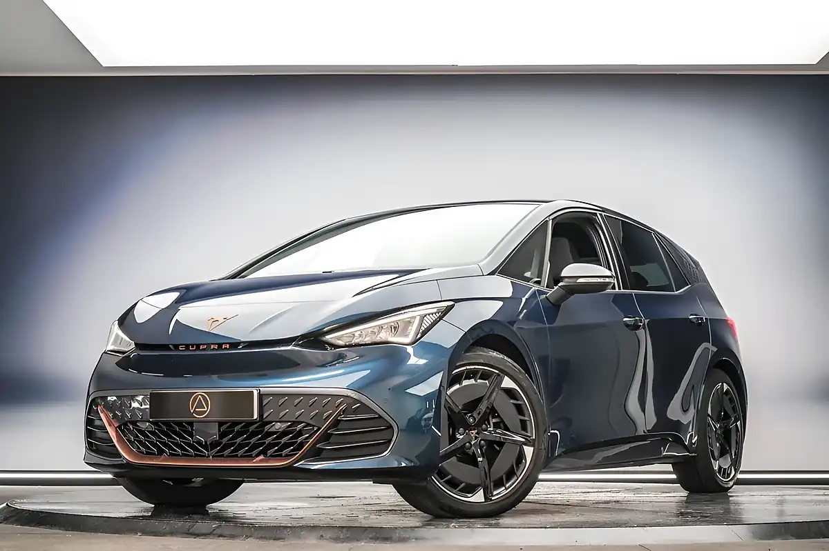 Used 2022 Cupra Born V3 Aurora Blue - Front View