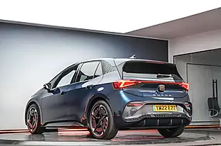 Used 2022 Cupra Born V3 Aurora Blue - Interior and Exterior details 14
