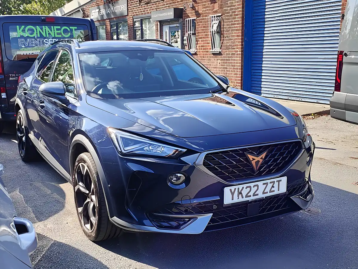 Used 2022 Cupra Formentor V2 Blue - Front View