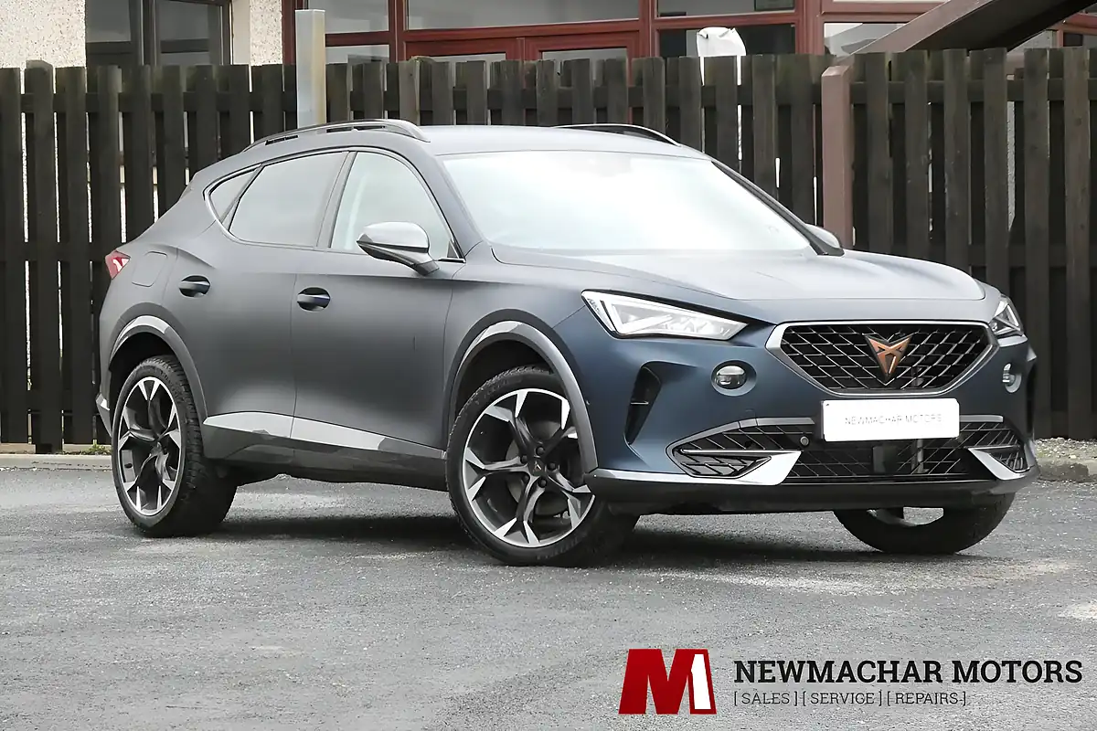 Used 2022 Cupra Formentor V2 Petrol Blue - Front View
