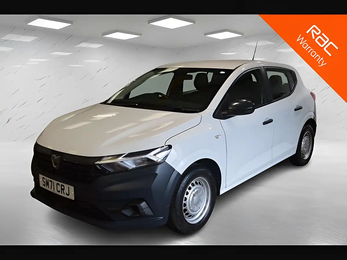 Used 2022 Dacia Sandero Access Glacier White - Front View