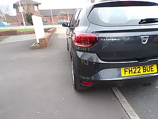 Used 2022 Dacia Sandero Comfort Slate Grey - Interior and Exterior details 9