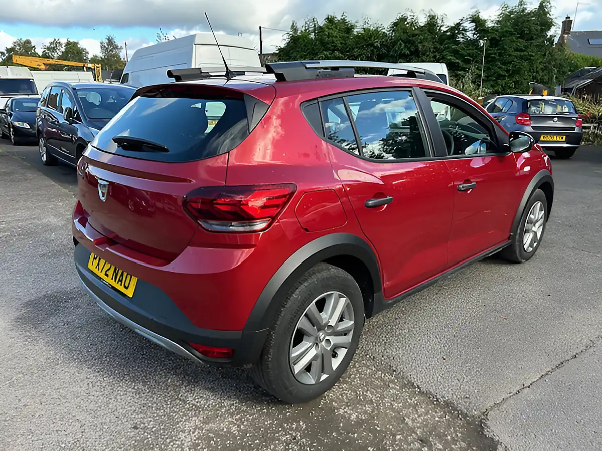 Used 2022 Dacia Sandero Stepway Essential Red - Interior and Exterior details 2