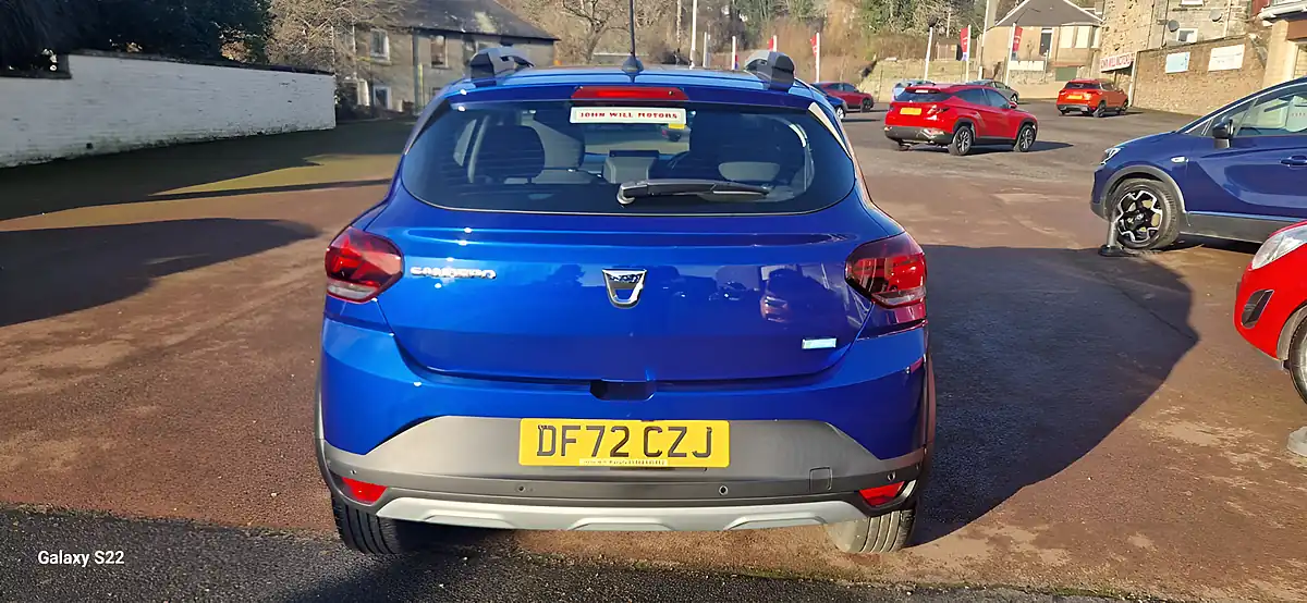 Used 2022 Dacia Sandero Stepway Prestige Blue - Interior and Exterior details 7