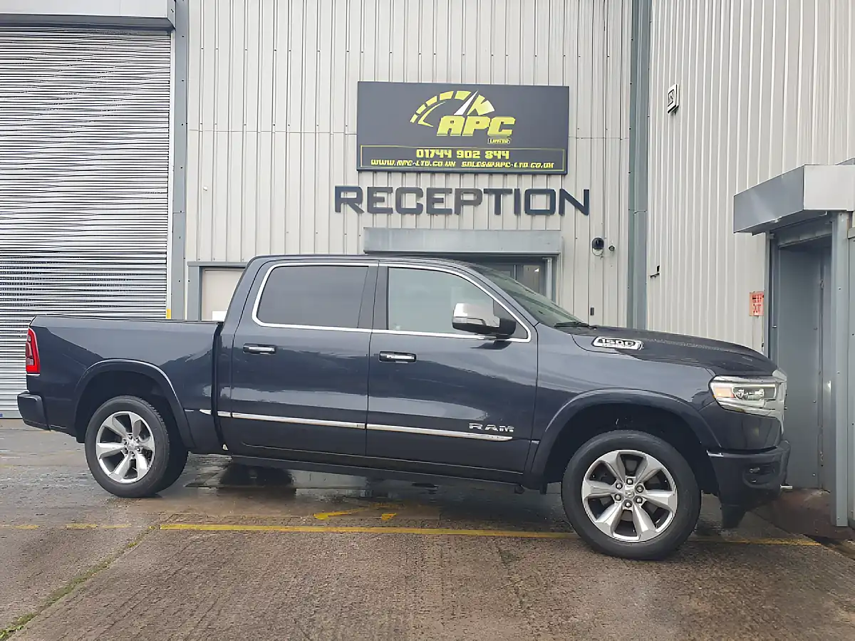 Used 2022 Dodge RAM 1500 Limited Blue Pearl - Interior and Exterior details 4