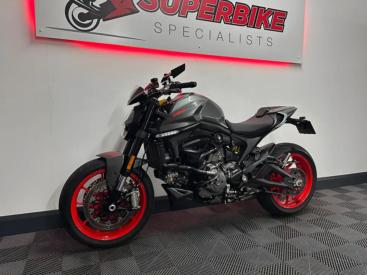Used 2022 Ducati Monster 937 937 Plus Grey - Interior and Exterior details 12