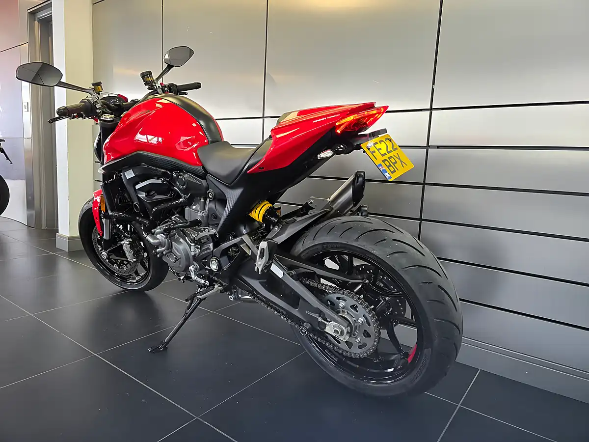 Used 2022 Ducati Monster 937 Plus Red - Interior and Exterior details 10