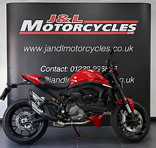 Used 2022 Ducati Monster Plus Red - Interior and Exterior details 2