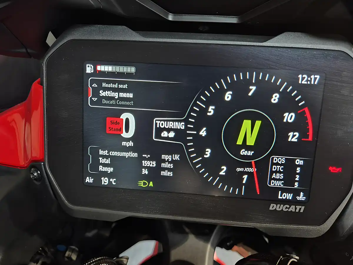 Used 2022 Ducati Multistrada V4 Pikes Peak - Interior and Exterior details 12