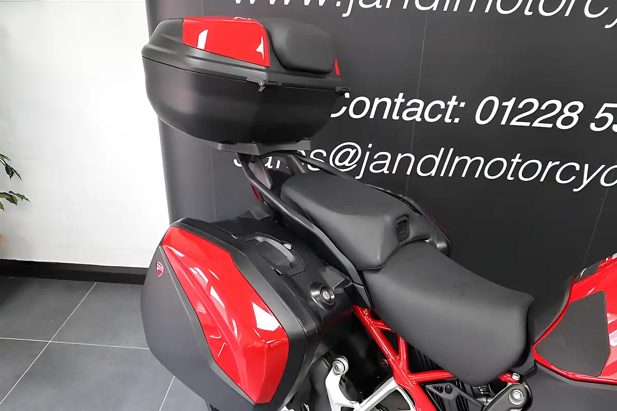 Used 2022 Ducati Multistrada V4 S Full Red - Interior and Exterior details 11