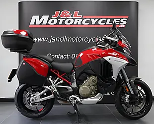 Used 2022 Ducati Multistrada V4 S Full Red - Interior and Exterior details 2