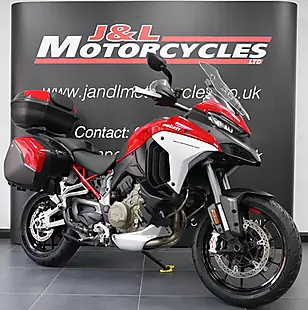 Used 2022 Ducati Multistrada V4 S Full Red - Interior and Exterior details 3