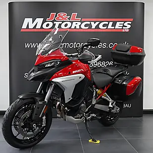 Used 2022 Ducati Multistrada V4 S Full Red - Interior and Exterior details 5