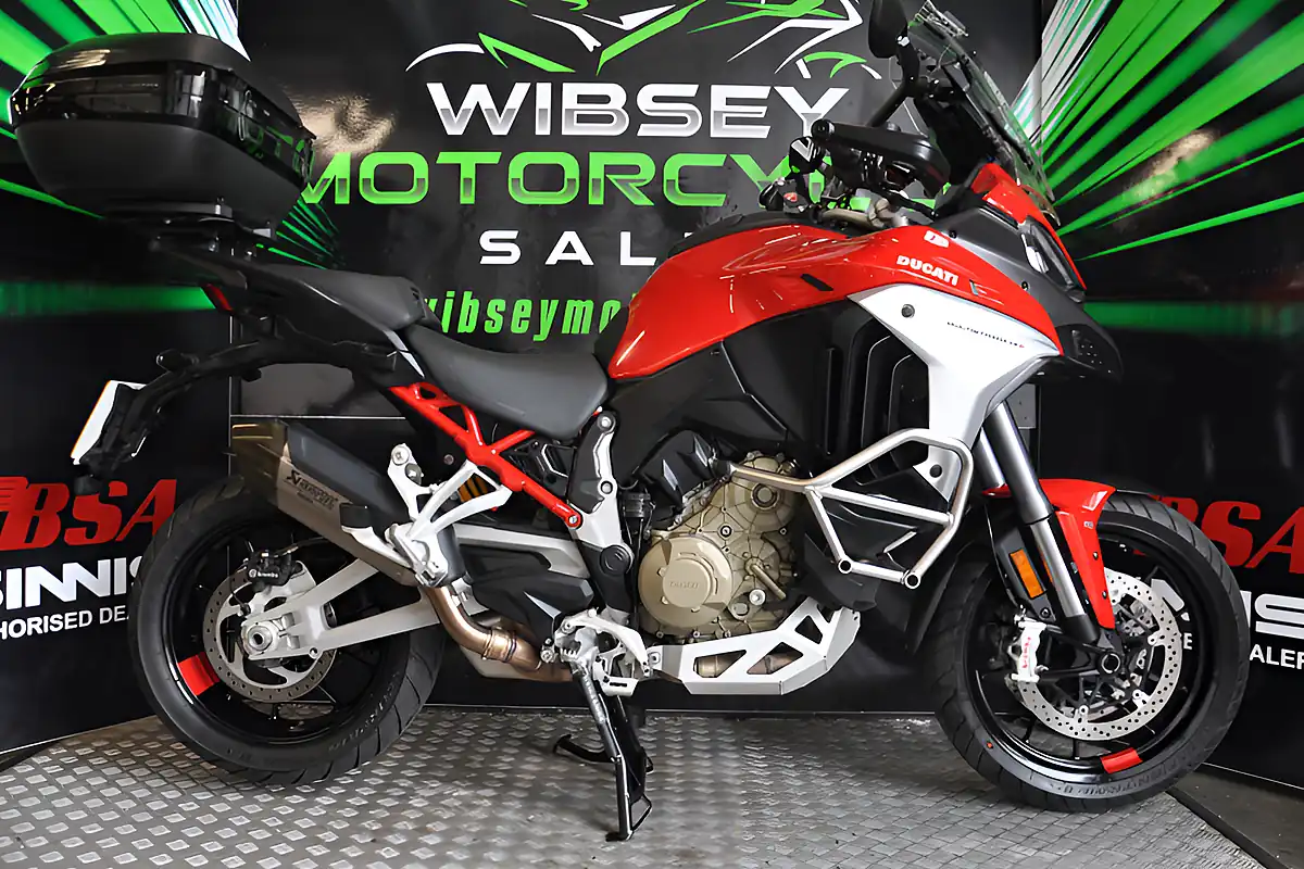 Used 2022 Ducati Multistrada V4s Travel & Radar Red - Interior and Exterior details 16