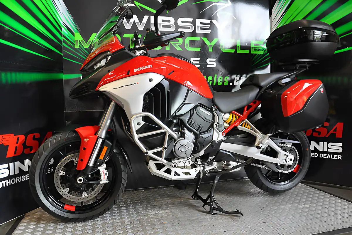 Used 2022 Ducati Multistrada V4s Travel & Radar Red - Interior and Exterior details 3
