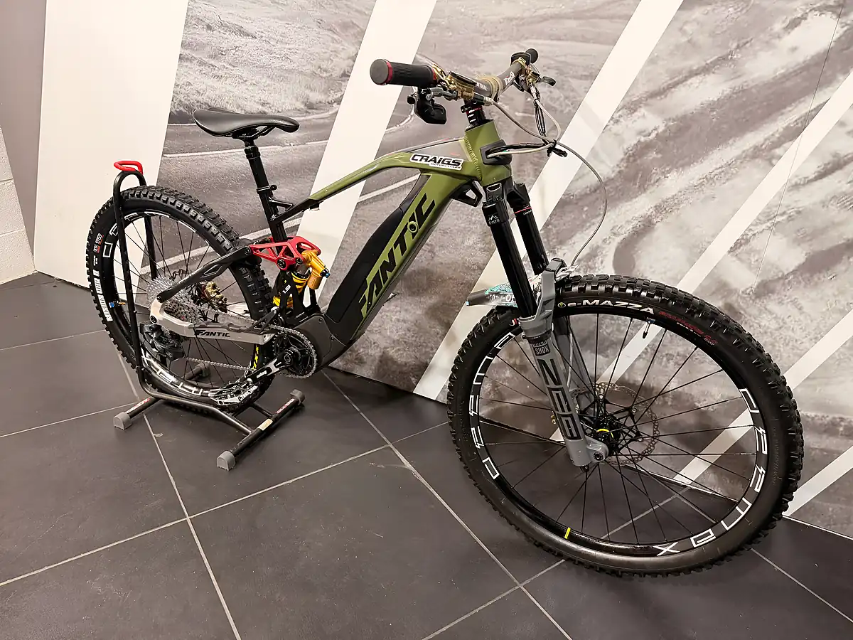 Used 2022 Fantic Bikes All Mountain Ridge Sport Factory Green - Interior and Exterior details 2