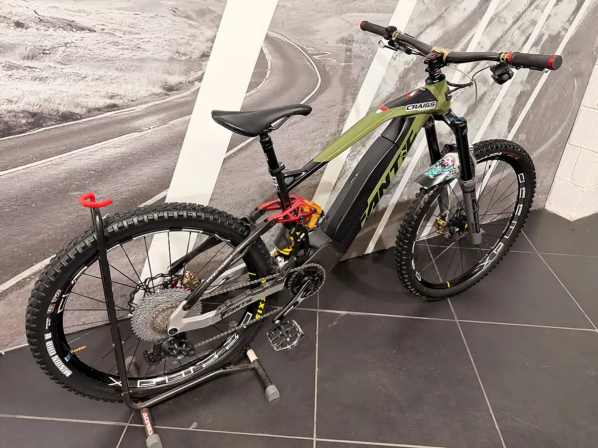 Used 2022 Fantic Bikes All Mountain Ridge Sport Factory Green - Interior and Exterior details 3