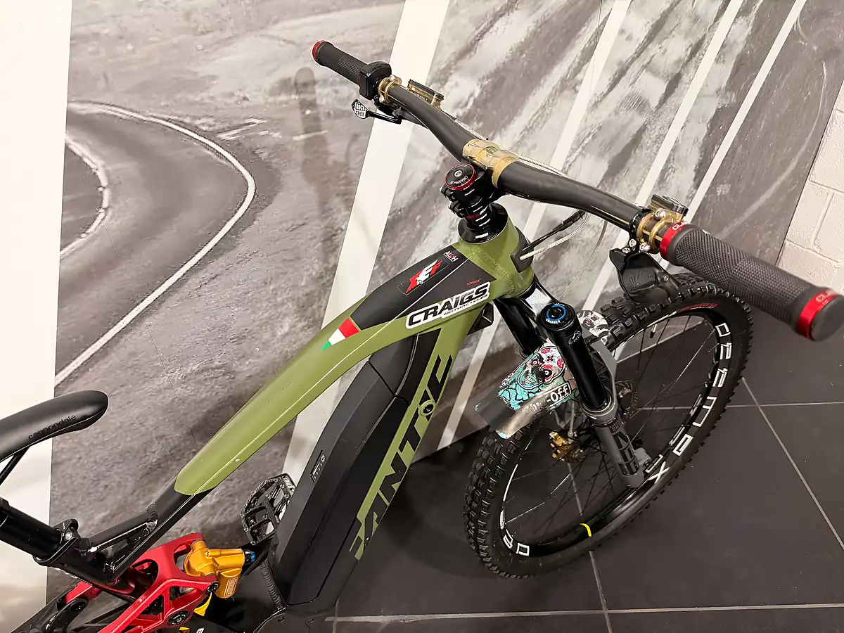 Used 2022 Fantic Bikes All Mountain Ridge Sport Factory Green - Interior and Exterior details 5