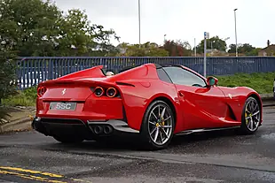Used 2022 Ferrari 812 Gts Spider Red - Interior and Exterior details 12