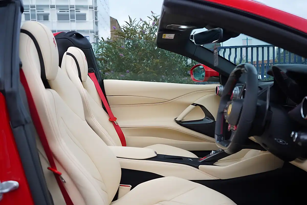 Used 2022 Ferrari 812 Gts Spider Red - Interior and Exterior details 14