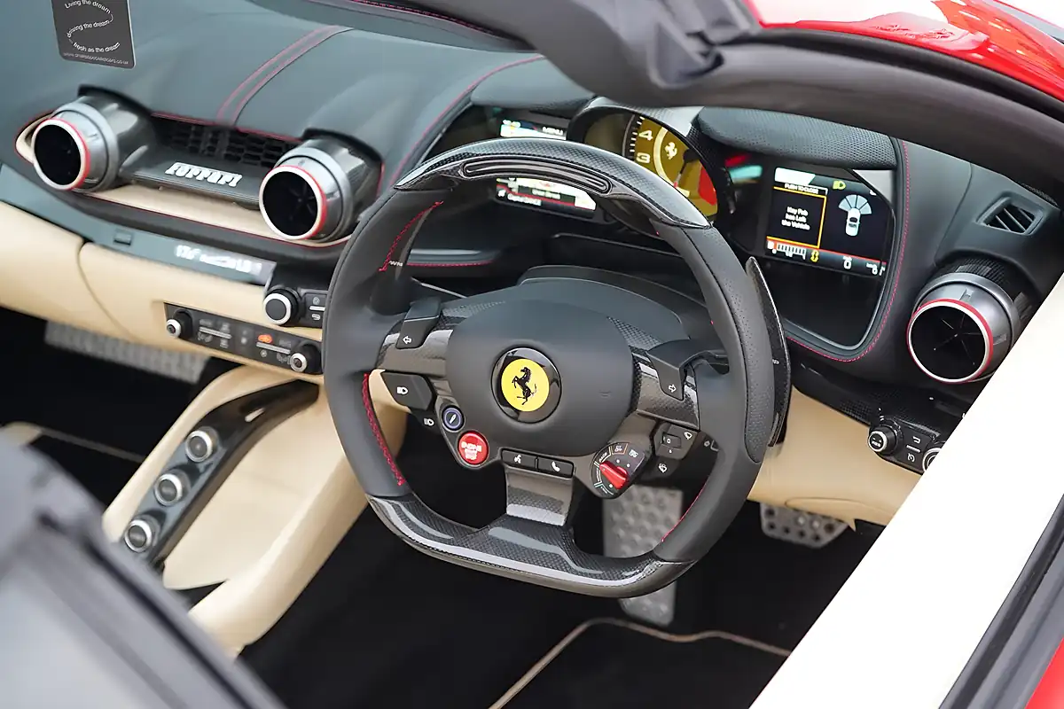 Used 2022 Ferrari 812 Gts Spider Red - Interior and Exterior details 17