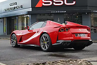 Used 2022 Ferrari 812 Gts Spider Red - Interior and Exterior details 2