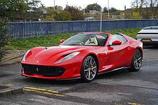 Used 2022 Ferrari 812 Gts Spider Red - Interior and Exterior details 7