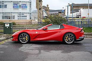 Used 2022 Ferrari 812 Gts Spider Red - Interior and Exterior details 9