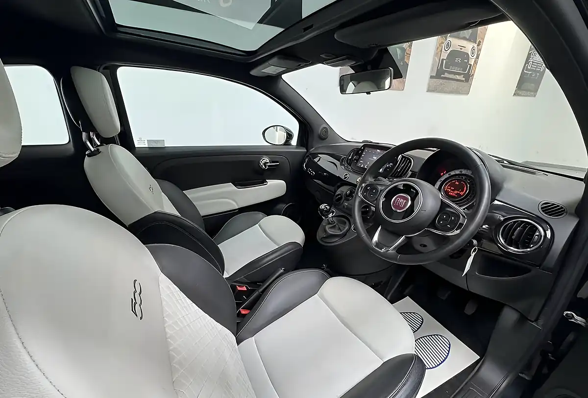 Used 2022 Fiat 500 Dolcevita Black - Interior and Exterior details 10