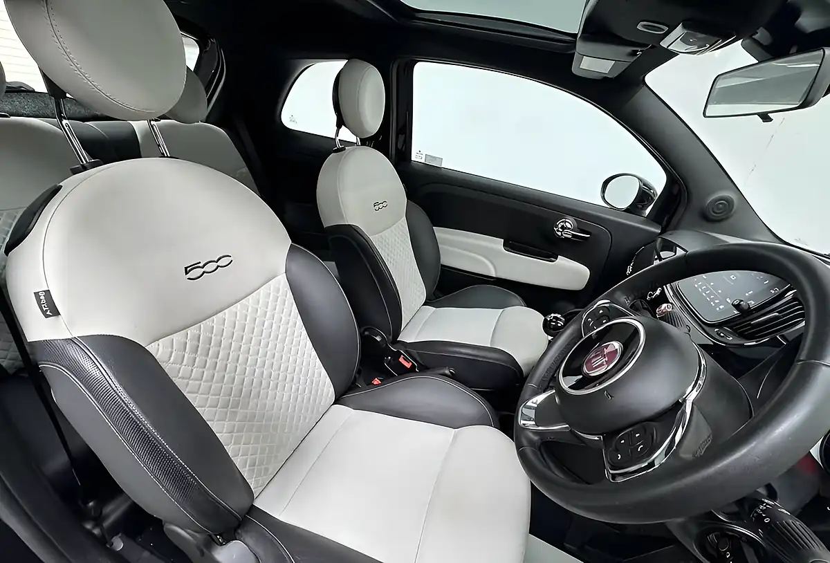 Used 2022 Fiat 500 Dolcevita Black - Interior and Exterior details 11