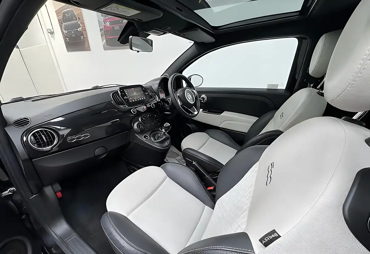 Used 2022 Fiat 500 Dolcevita Black - Interior and Exterior details 13