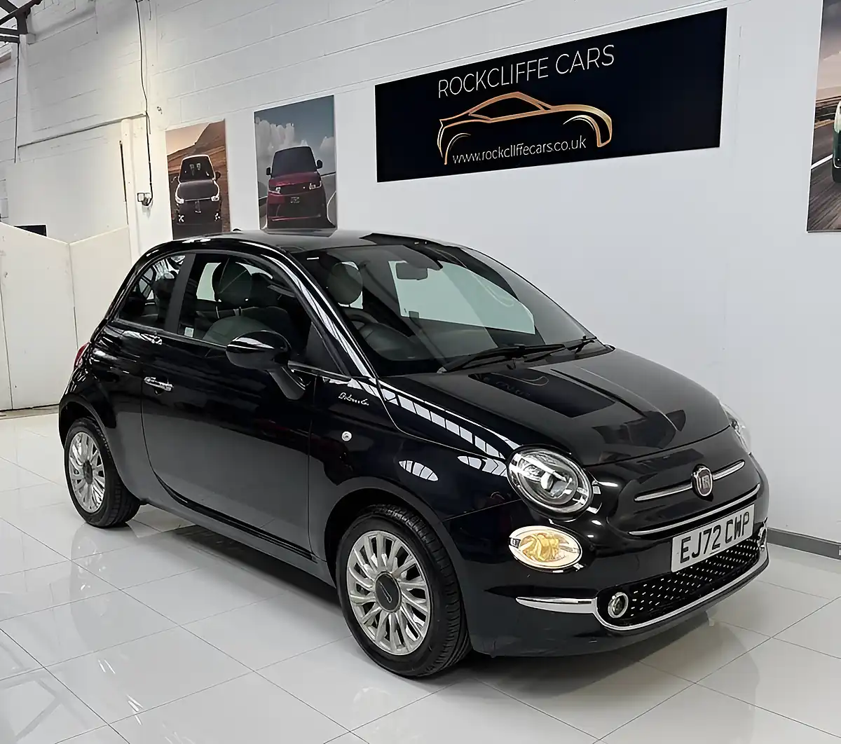 Used 2022 Fiat 500 Dolcevita Black - Interior and Exterior details 16