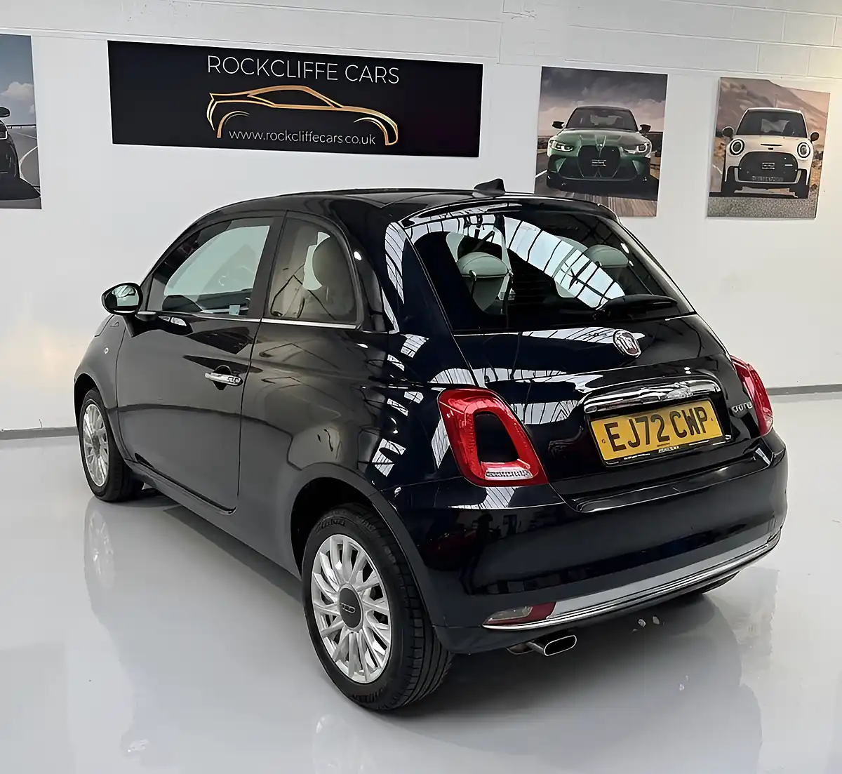 Used 2022 Fiat 500 Dolcevita Black - Interior and Exterior details 4