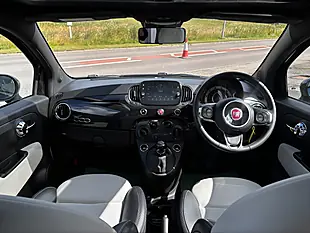 Used 2022 Fiat 500 Dolcevita Black - Interior and Exterior details 14