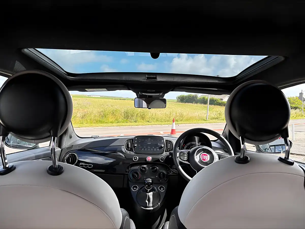 Used 2022 Fiat 500 Dolcevita Black - Interior and Exterior details 15